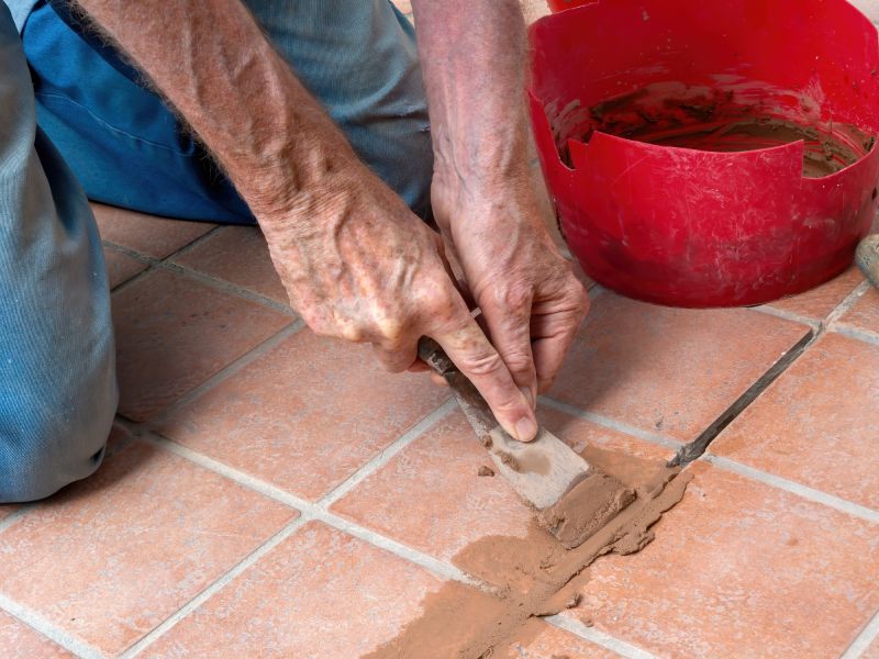 Tile Repair in Autumn